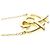 Tiffany & Co Collana Tiffany Double Loving Heart D'oro - vista 5