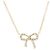 Tiffany & Co Collana Tiffany Metro Bow in diamante D'oro