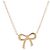 Tiffany & Co Collana Tiffany Metro Bow in diamante D'oro - vista 2