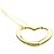 Tiffany & Co Collana Tiffany Open Heart in oro giallo 18K D'oro - vista 4