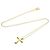 Tiffany & Co Collana piccola croce in oro 18K Tiffany D'oro - vista 12