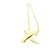 Tiffany & Co Collana Kiss in oro 18K Tiffany D'oro - vista 4
