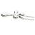 Tiffany & Co Collana Tiffany Cross in platino Argento - vista 3