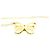 Tiffany & Co Collana Tiffany Butterfly in oro giallo (18K) D'oro - vista 4