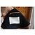 Autre Marque Abrigo oversize largo Momoni negro de lino y viscosa - vista 2