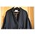 Autre Marque Abrigo oversize largo Momoni negro de lino y viscosa - vista 3