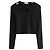 Autre Marque &Other Stories Top nero a maniche lunghe con cut-out