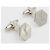 Yves Saint Laurent Saint Laurent YSL Gemelli esagonali argentati Argento - vista 2