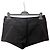 Saint Laurent Short de Lã Virgem Preto