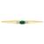 Broche Van Cleef & Arpels, or jaune, platine, chrysoprase cabochon et diamants.   - vue 1