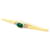 Broche Van Cleef & Arpels, or jaune, platine, chrysoprase cabochon et diamants.   - vue 2