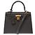 Hermès Borsa HERMES Kelly 25 in Pelle Grigia - 103628 Grigio
