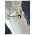 Oakwood Chaqueta de cuero blanco - vista 7