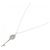 Tiffany & Co Colar Tiffany Petal Key em platina e diamantes Prata - vista 2