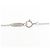 Tiffany & Co Colar Tiffany Petal Key em platina e diamantes Prata - vista 5