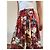 Falda midi plisada Gucci estampado floral Rosa Blanco Roja Azul Verde Amarillo - vista 2