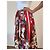 Falda midi plisada Gucci estampado floral Rosa Blanco Roja Azul Verde Amarillo - vista 3
