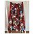 Falda midi plisada Gucci estampado floral Rosa Blanco Roja Azul Verde Amarillo - vista 9