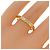 Anello Chanel Coco Crush Mini in oro giallo 18K - vista 4