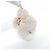 Charm per borsa Louis Vuitton My Vivienne Chain Bianco D'oro Grigio - vista 4