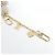 Charm per borsa Louis Vuitton My Vivienne Chain Bianco D'oro Grigio - vista 7