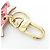 Portachiavi LV Rodeo Louis Vuitton Rosa D'oro - vista 9