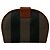 Fendi Vintage Pecan Pattern Leather Bi-fold Wallet Brown Black Khaki - view 2