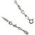 Tiffany & Co Bracciale Tiffany Vintage ID Heart Charm in Argento 925 - vista 4