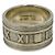 Tiffany & Co Anello Tiffany Vintage Atlas Wide Band Argento