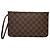 Louis Vuitton Pochette Neverfull Damier Ebene Marrón Castaño