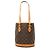 Louis Vuitton Petit Bucket Monogram Marrone