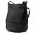 Céline Celine Borsa a secchiello Nano Black in pelle Big Bag Crossbody Nero - vista 2