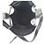 Céline Celine Borsa a secchiello Nano Black in pelle Big Bag Crossbody Nero - vista 4