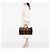 Louis Vuitton Marrone Monogram Keepall Bandouliere 50 - vista 7