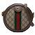 Gucci Beige Mini GG Supreme Web Ophidia Borsa a tracolla rotonda