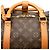 Louis Vuitton Marrone Monogram Keepall Bandouliere 60 - vista 7