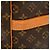 Louis Vuitton Marrone Monogram Keepall Bandouliere 60 - vista 9