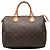 Louis Vuitton Marrone Monogram Speedy 30