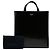 Prada Black Spazzolato Tote Schwarz - Ansicht 8