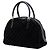 Borsa Dome Gucci Black GG Suede Web Nero - vista 2