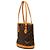 Louis Vuitton Petit Bucket Monogram Marrone - vista 2