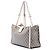 Padlock Tote Gucci Beige Medium GG Supreme con lucchetto - vista 2