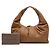 Bottega Veneta Shoulder Pouch in agnello marrone - vista 12