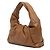 Bottega Veneta Shoulder Pouch in agnello marrone - vista 2