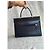 Autre Marque Les Sacs Adam Tokyo Borsa a mano in pelle testurizzata nera Nero - vista 14