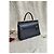 Autre Marque Les Sacs Adam Tokyo Borsa a mano in pelle testurizzata nera Nero - vista 3