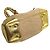Borsa in paglia beige e oro Prada D'oro - vista 3