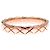 Anello Chanel Coco Crush da donna in oro rosa 18K - vista 4