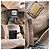 Borsa Fendi Spy Marrone Beige Metallico - vista 11