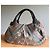 Borsa Fendi Spy Marrone Beige Metallico - vista 2
